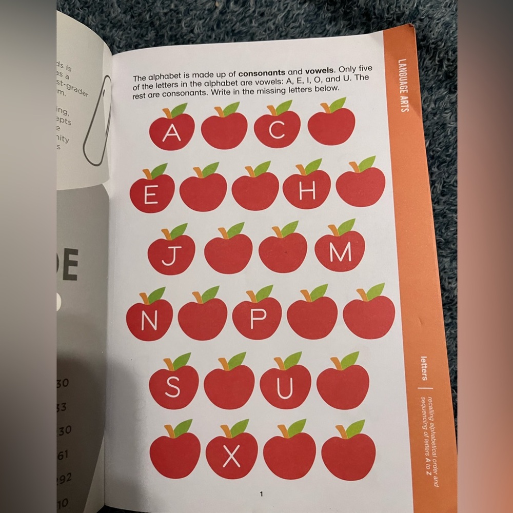 First grade workbook - Picture 7 of 9
